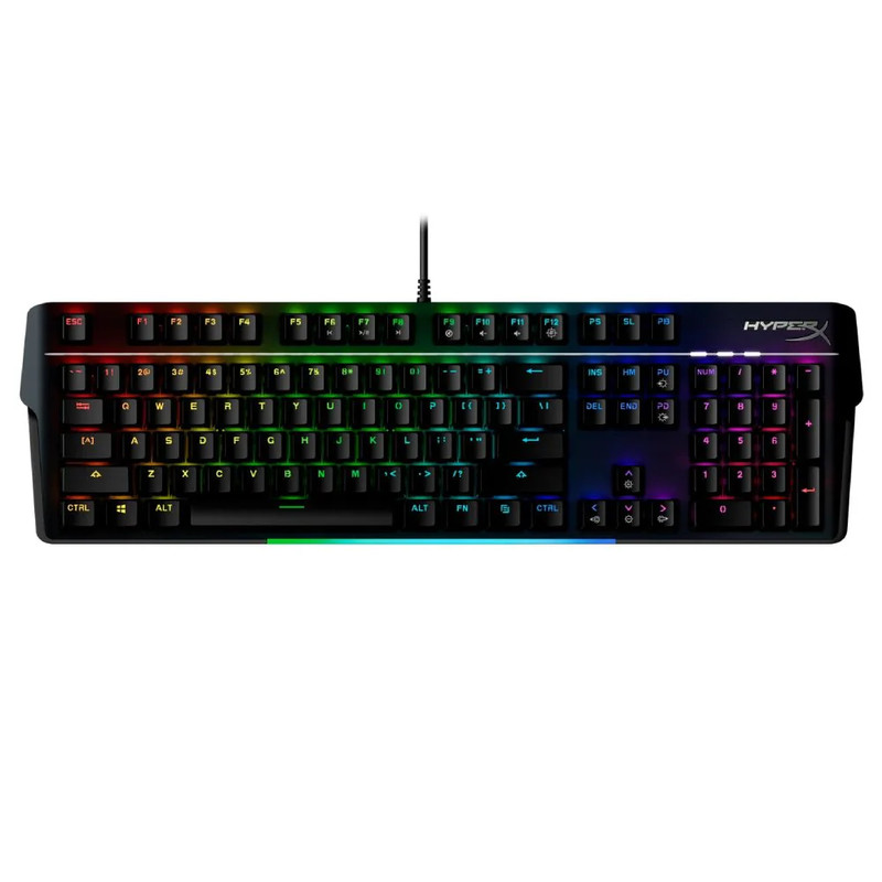 HyperX Alloy MKW100 RGB Wired Mechanical Gaming Keyboard - Red Switch - لوحة مفاتيح